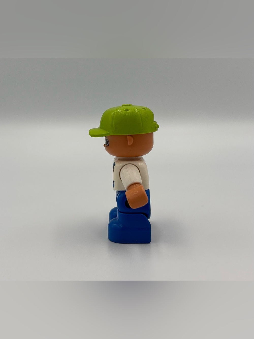 RARE Retro Lego Duplo Toy Lot- Blonde Girl Green Hat Boy Car Shirt Boy Figures - Picture 3 of 13
